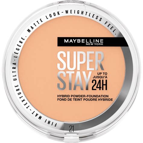 maybelline 24 hour superstay powder foundation|More.